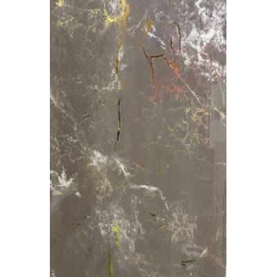 Панель ПВХ 25 см "ДекоПласт" Морион тёмный (2.5 м.)